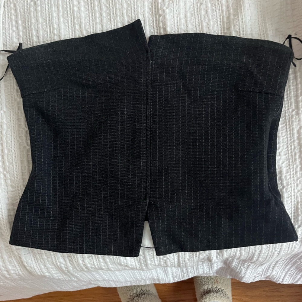 Zara Assymetrical Tube Top